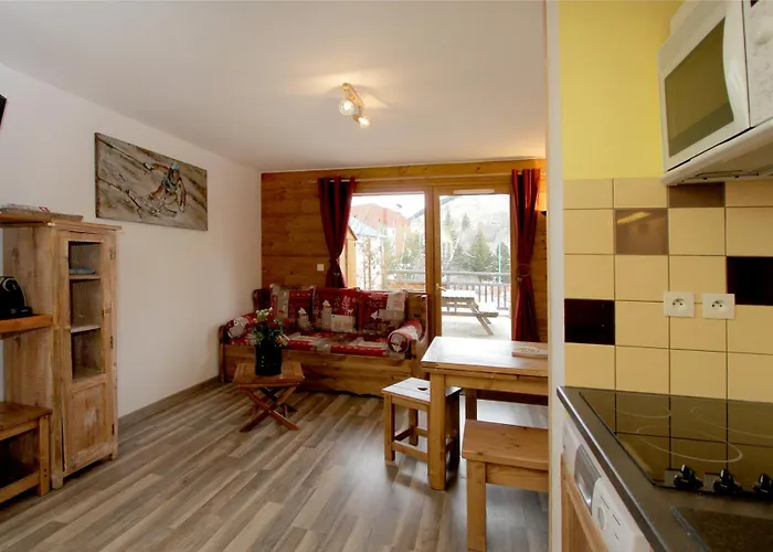 Duplex Au Chantelouve Pour 8 Personnes A Moins De 100 M Des Remontees Mecaniques * לס דה-אלפס